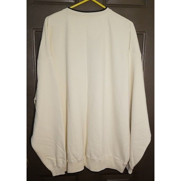 Vintage C&B Sport Golf Swing Embroidered Beige Sweatshirt Men’s Size XXL     T21 - Picture 3 of 6